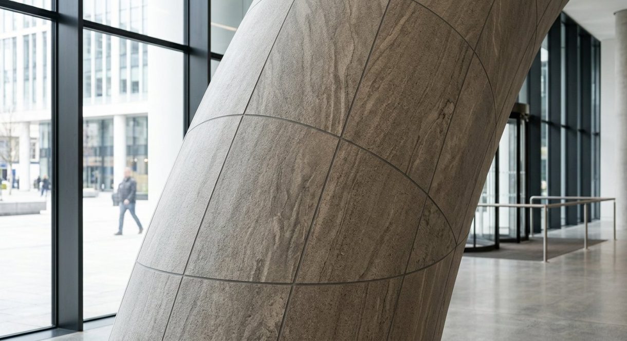 How to Install Flexible Stone Panels on Curved Walls Without Cracking Featured Image