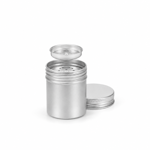 Aluminum Powder Jars