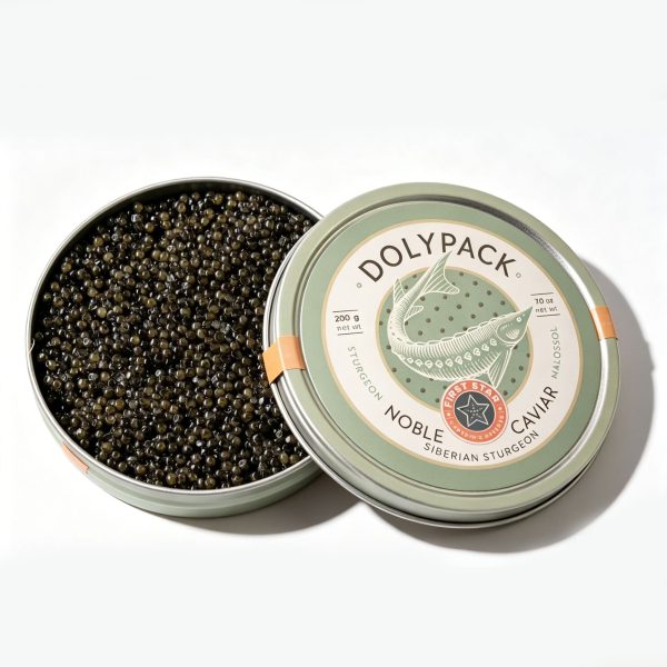 Aluminum Caviar Tin