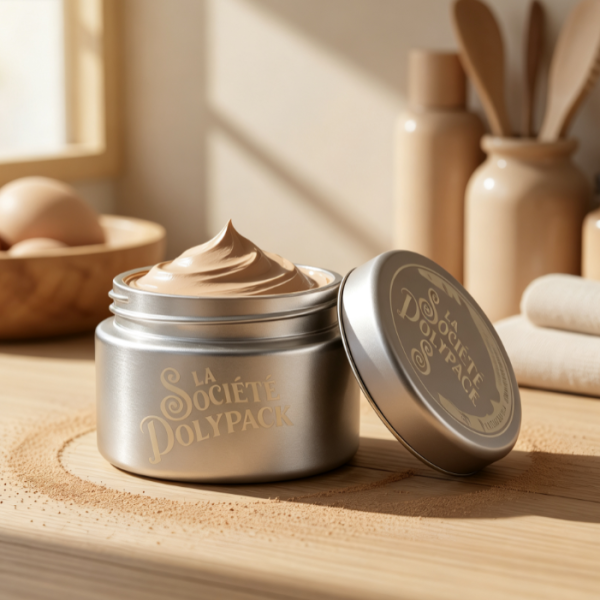 Aluminum Clay Mask Jars