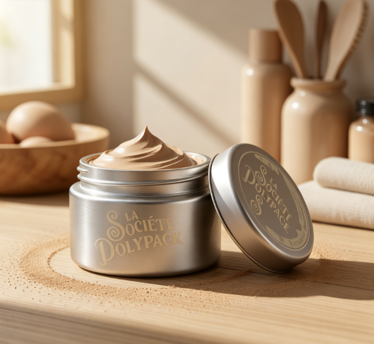 Aluminum Clay Mask Jars