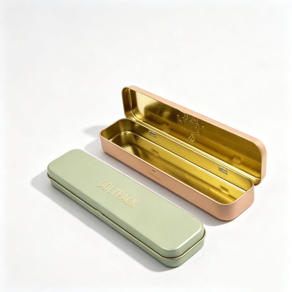 Hinged Tin Box