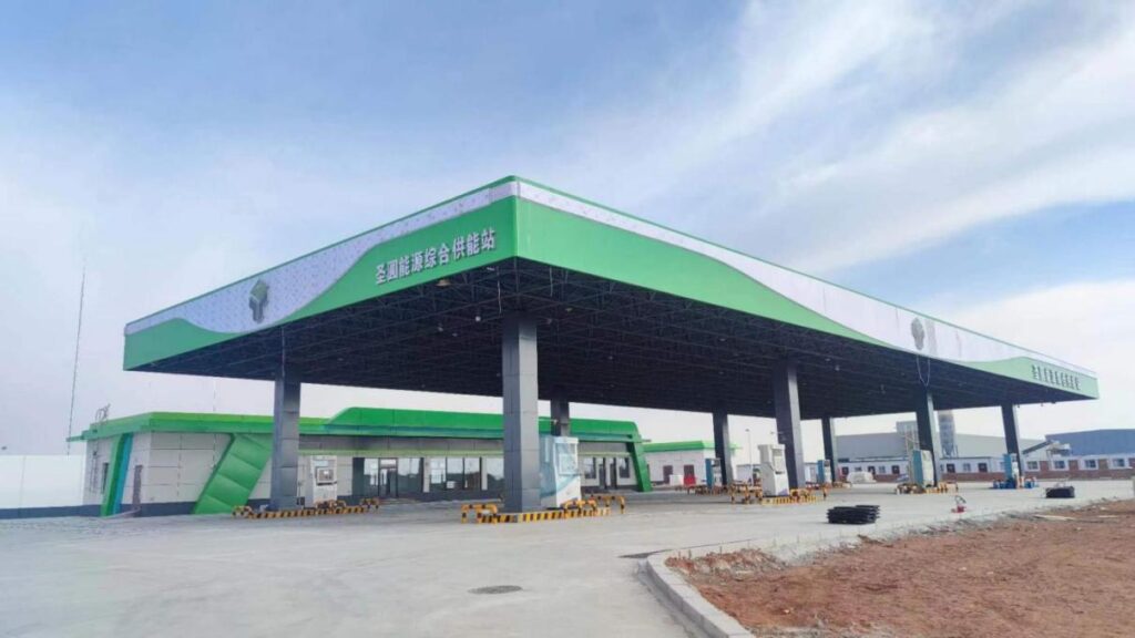 Shengyuan Energy Oil-Electric-Hydrogen Integrated Refueling Station