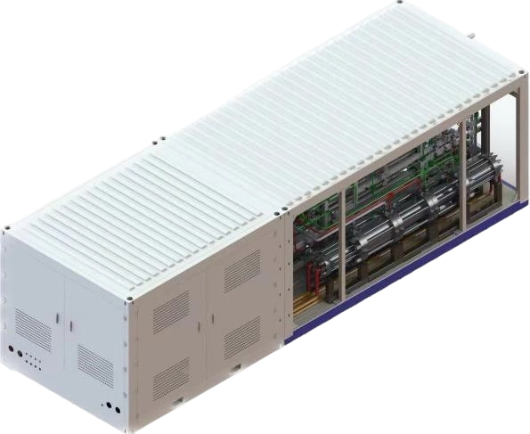 Three-Stage Hydrogen Compressor