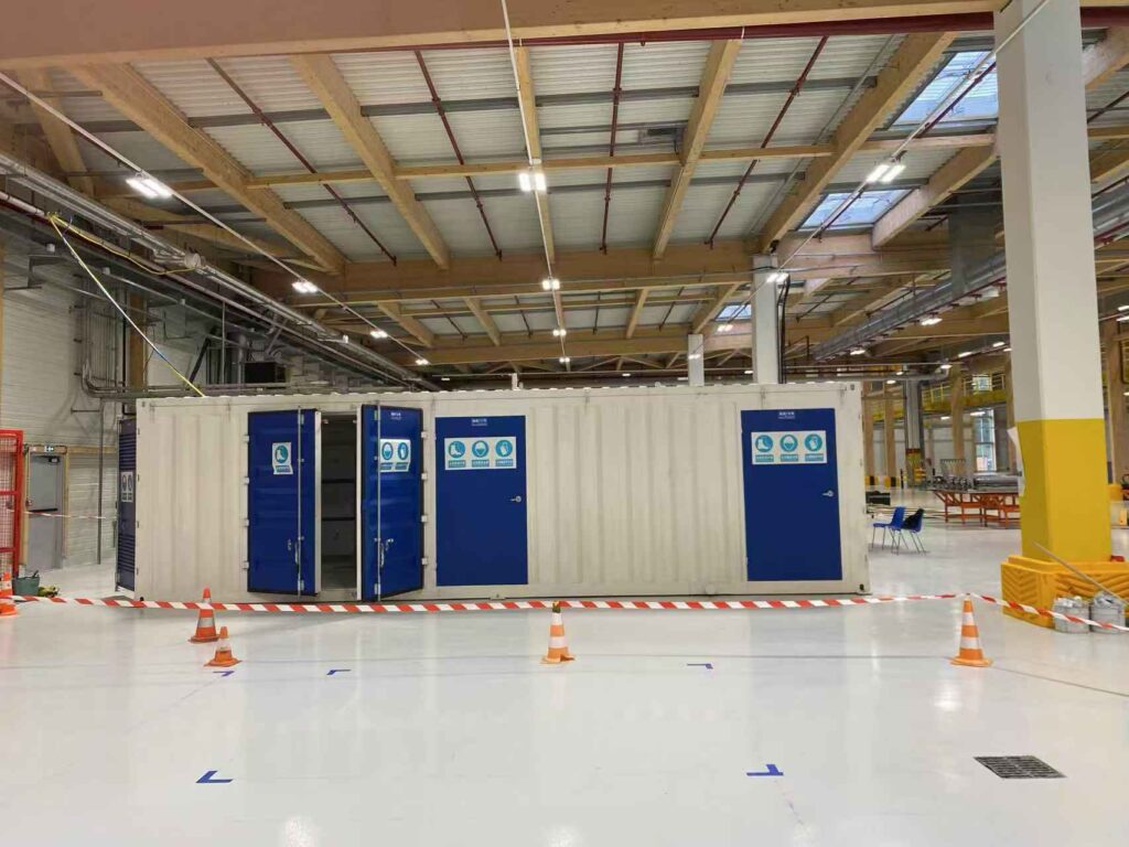 France OPmobility Overseas Cylinder Company Burst Testing Equipment Project